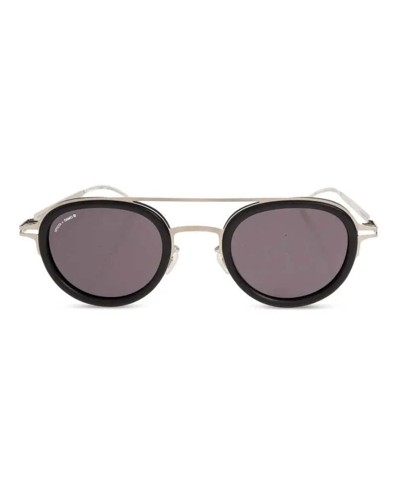 Mykita Sonnenbrille mit rundem Gestell - Grau Grau