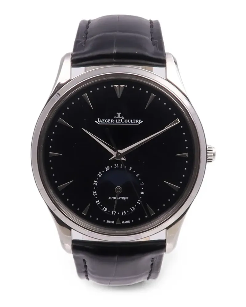 Jaeger-LeCoultre Master Ultra Thin Moon Armbanduhr 39mm - Schwarz Schwarz