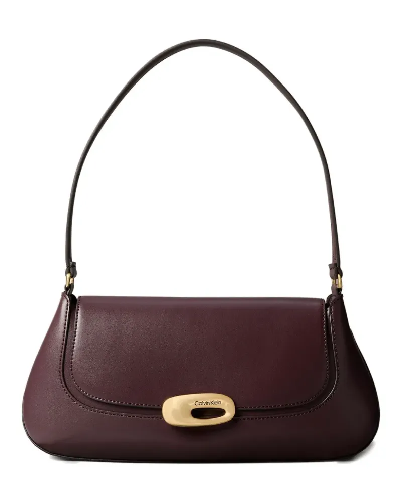 Calvin Klein Schultertasche mit Klappe - Braun Braun