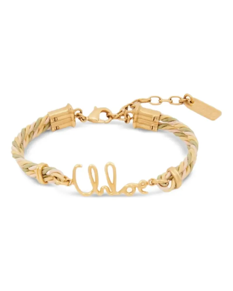 Chloé Geflochtenes Armband - Gold Gold