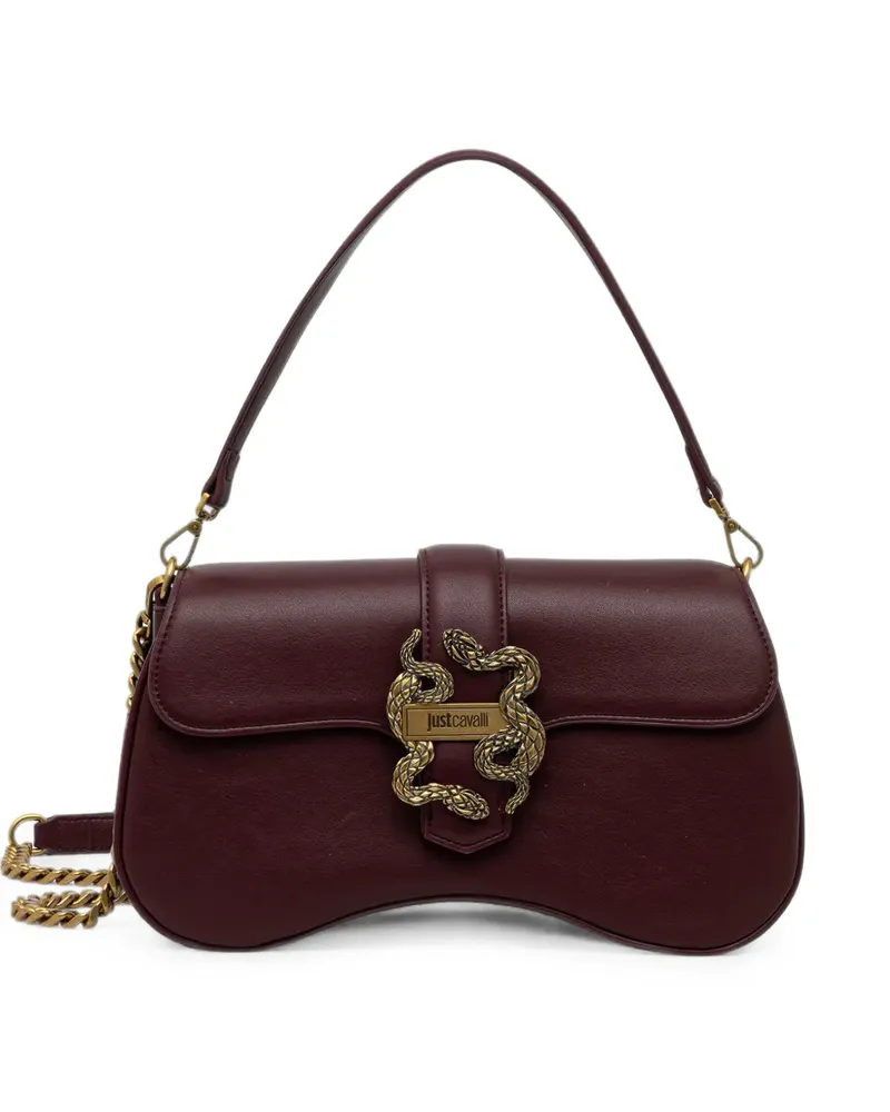 Just Cavalli Iconic Snakes Schultertasche - Rot Rot