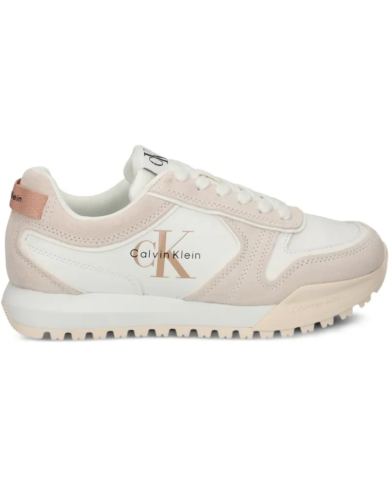 Calvin Klein Sneakers mit Logo-Detail - Weiß Weiß