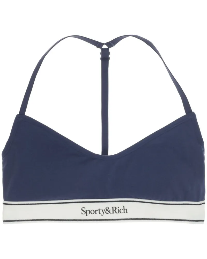 SPORTY & RICH BH mit U-Ausschnitt - Blau Blau