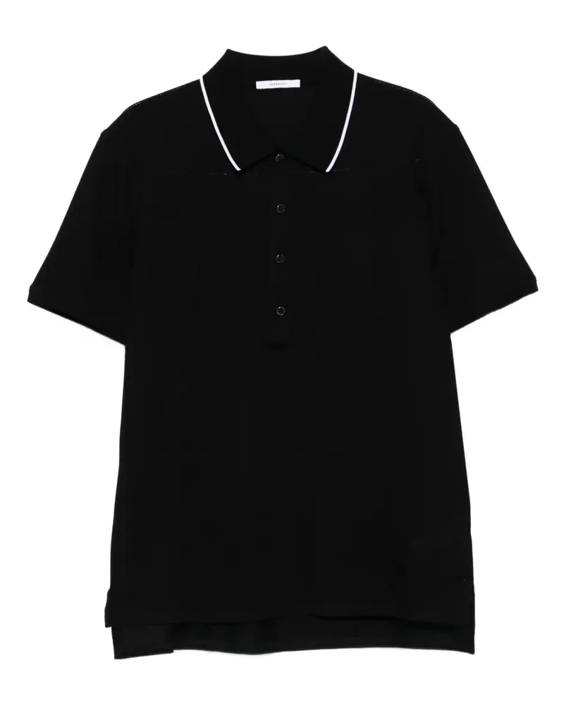 Givenchy Poloshirt mit Kontrastdetail - Schwarz Schwarz