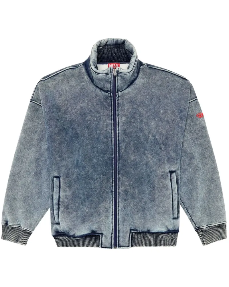 Diesel S-Batel Jeansjacke - Blau Blau