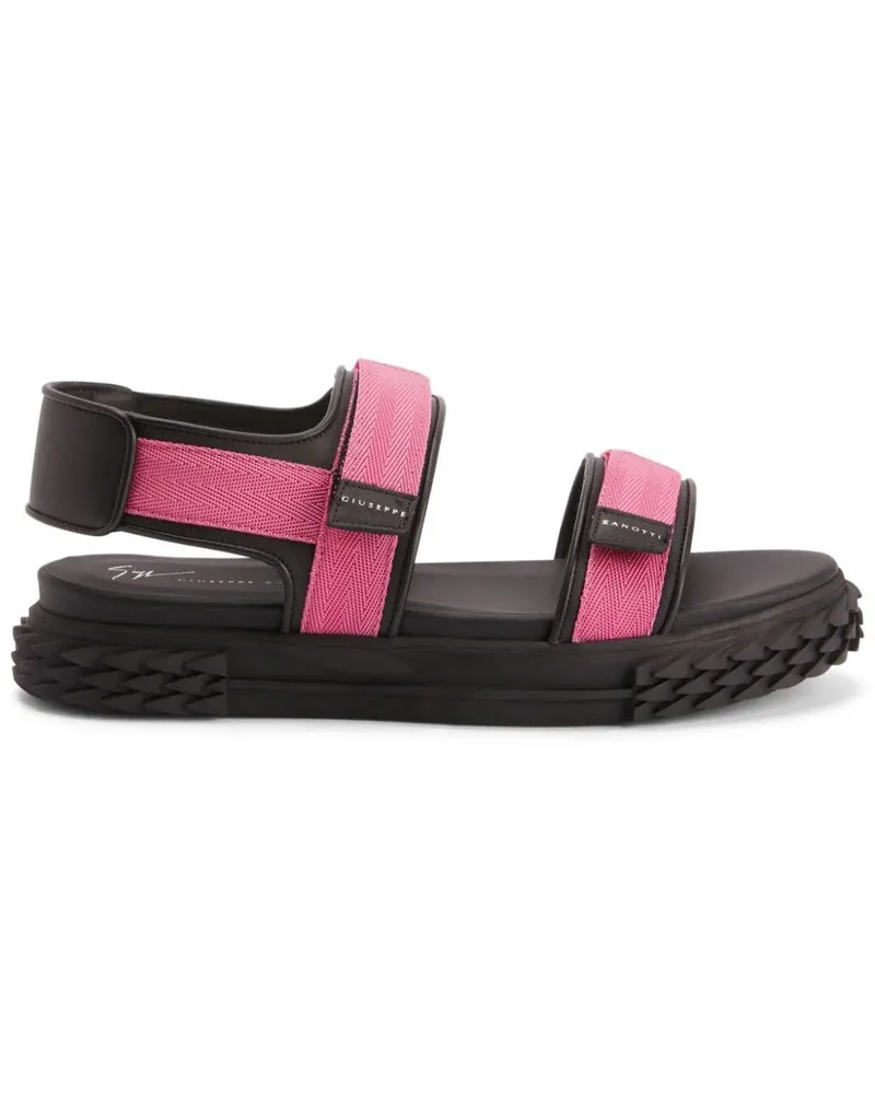 Giuseppe Zanotti Frankie Sandalen mit Klettverschluss frankie Schwarz