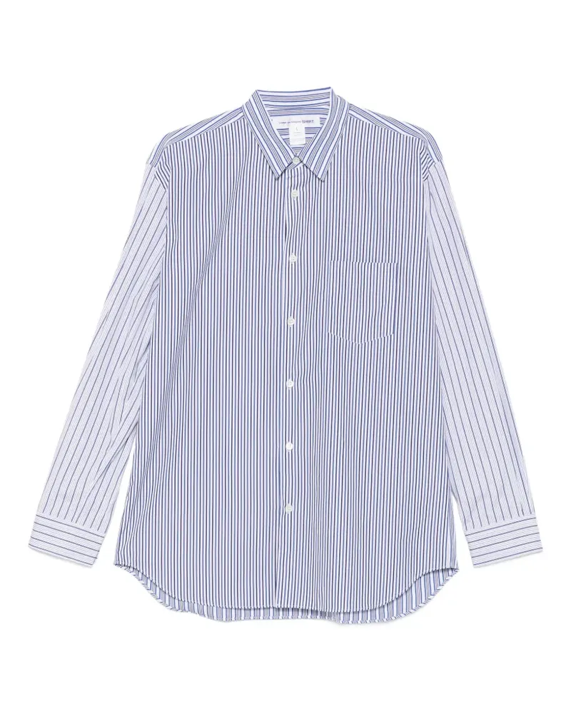 Comme des Garçons striped shirt - Weiß Weiß
