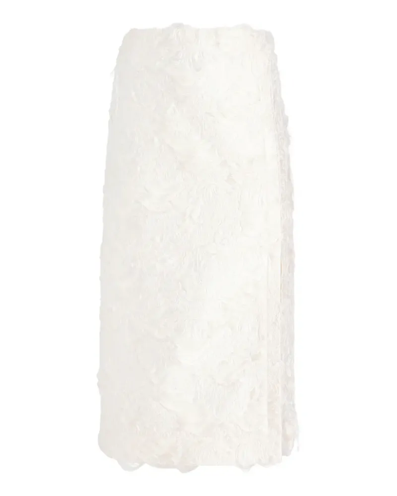 Proenza Schouler Dalma Rock aus Blumenjacquard - Weiß Weiß