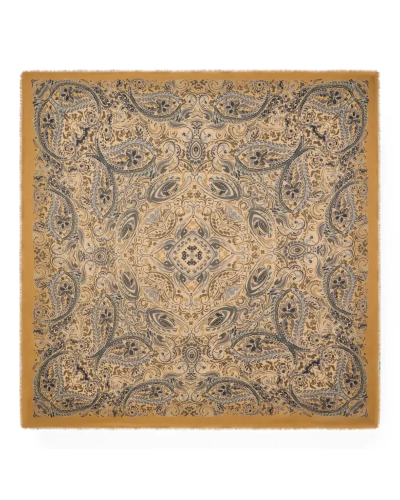 Etro Stola mit Paisley-Print - Nude Nude