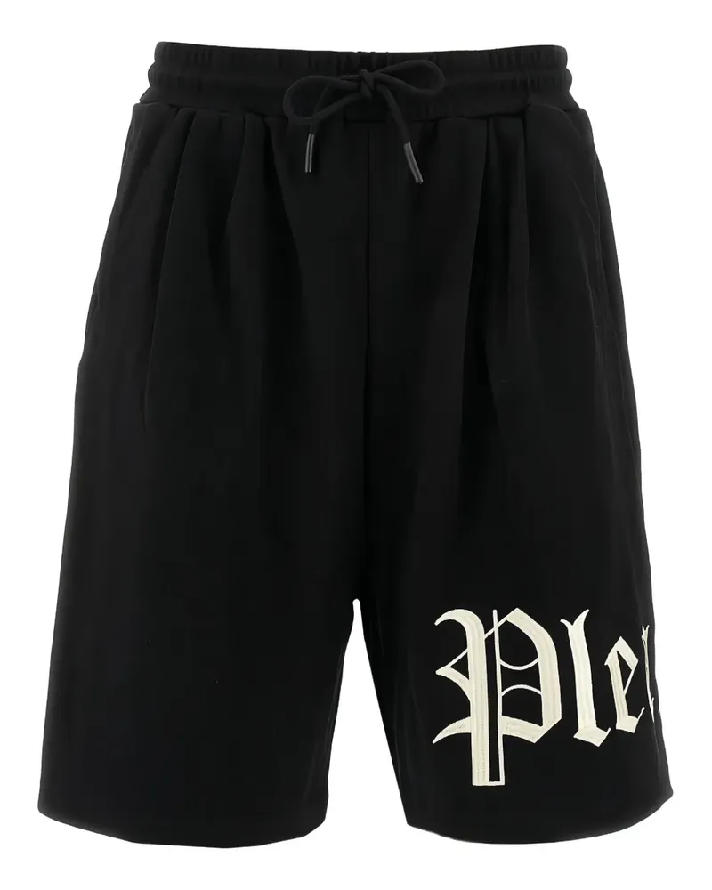 PLEASURES Shorts mit Kordelzug - Schwarz Schwarz