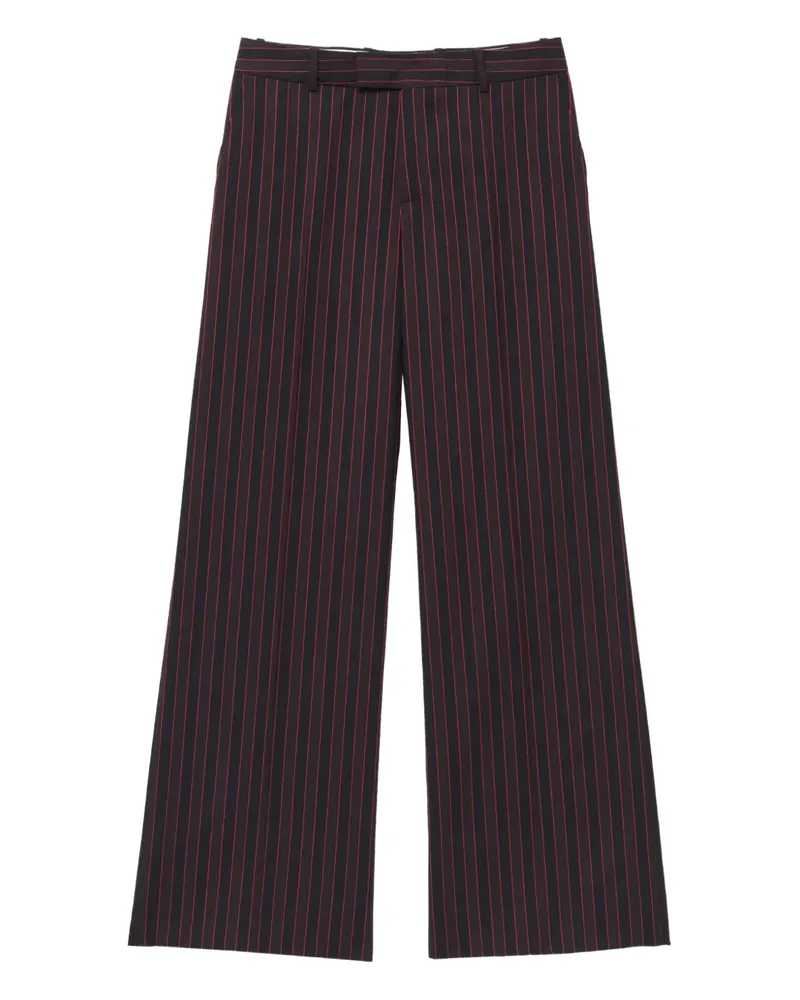 Alexander McQueen Klassische Hose mit Nadelstreifen - Schwarz Schwarz