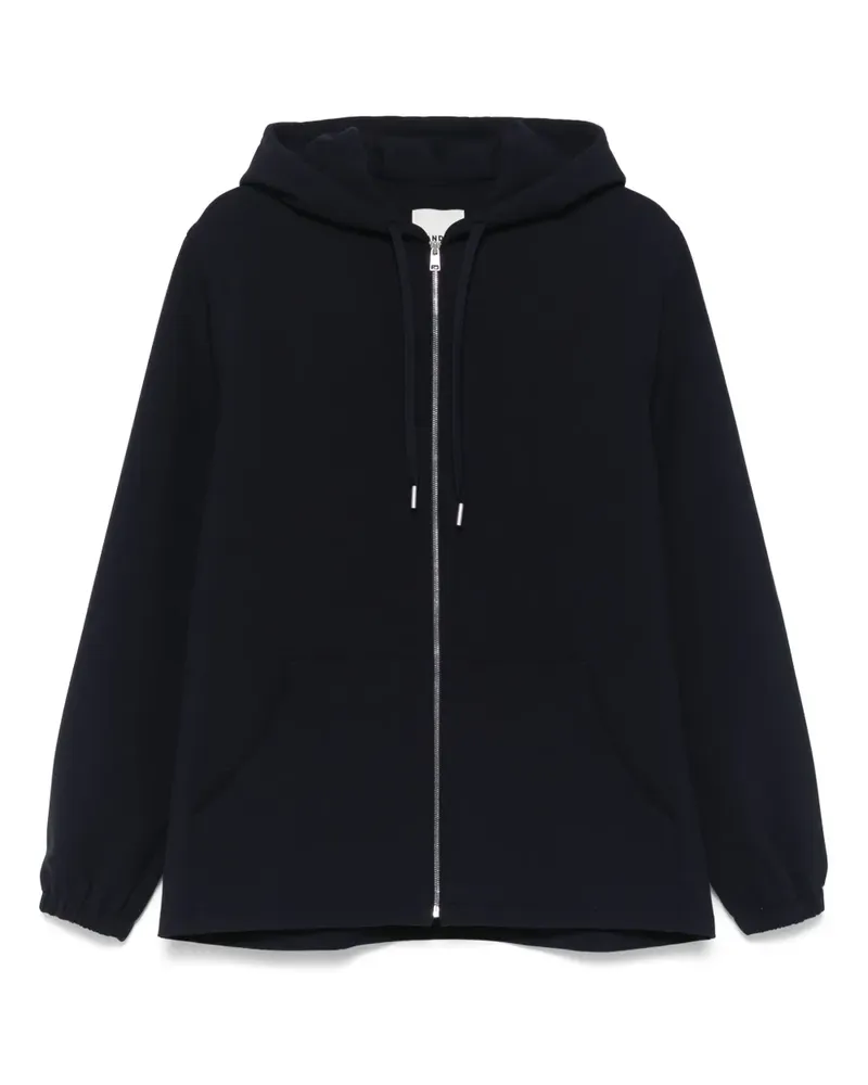 Sandro Kapuzenjacke mit Reißverschluss - Blau Blau