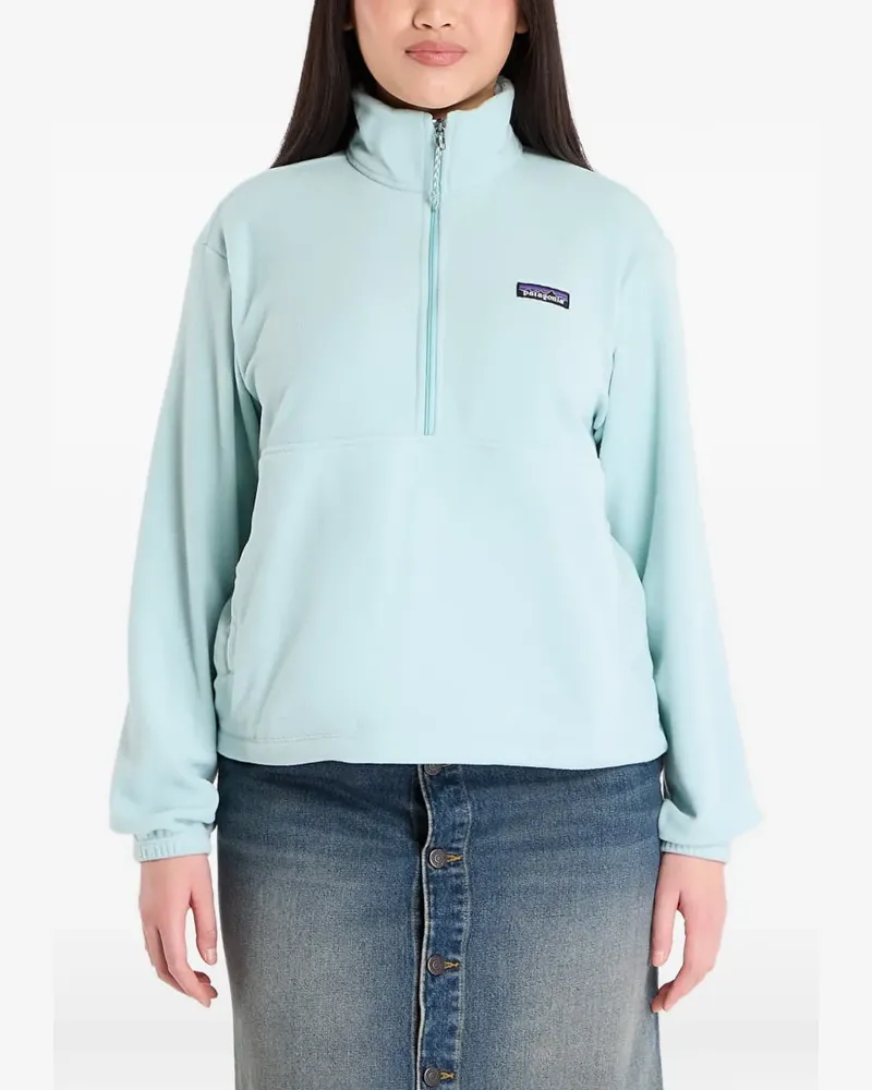 Patagonia Sweatshirt mit Reißverschluss - Blau Blau