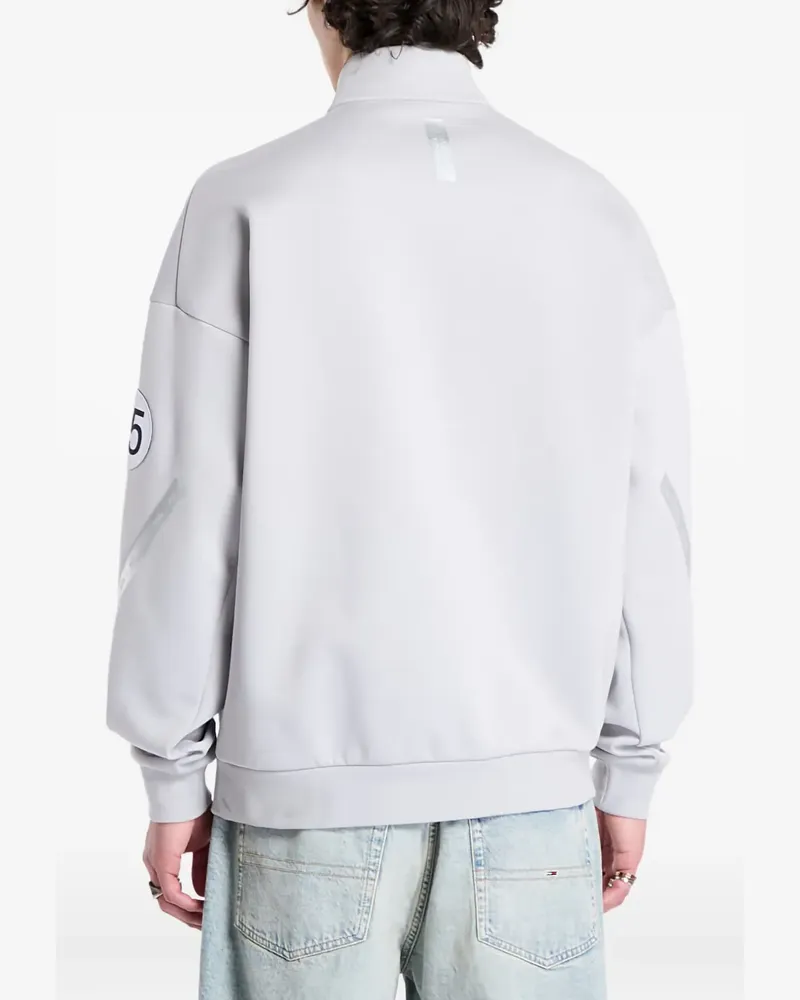 adidas x Mercedes AMG Petronas Formula One Team Sweatshirt mit Reißverschluss - Grau Grau