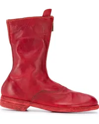 GUIDI Stiefel aus Leder Rot