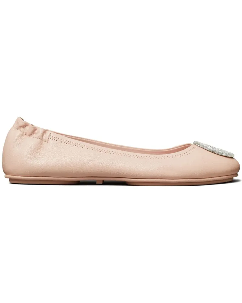 Tory Burch Minnie Travel Ballerinas - Rosa Rosa