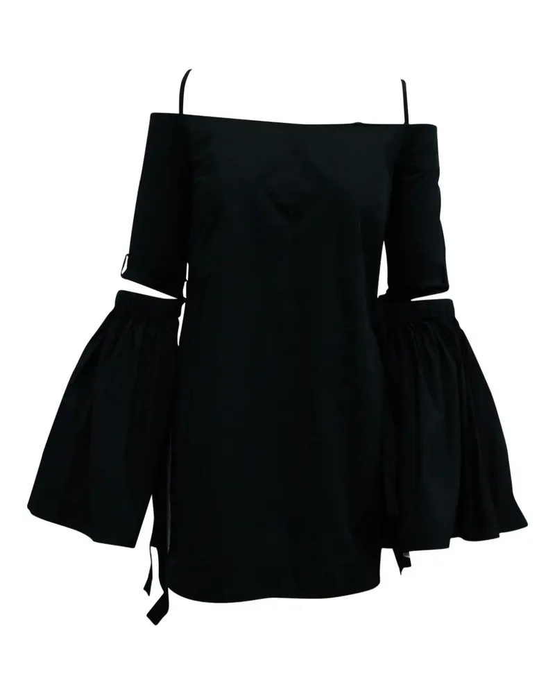ELLERY off-shoulder mini dress - Schwarz Schwarz