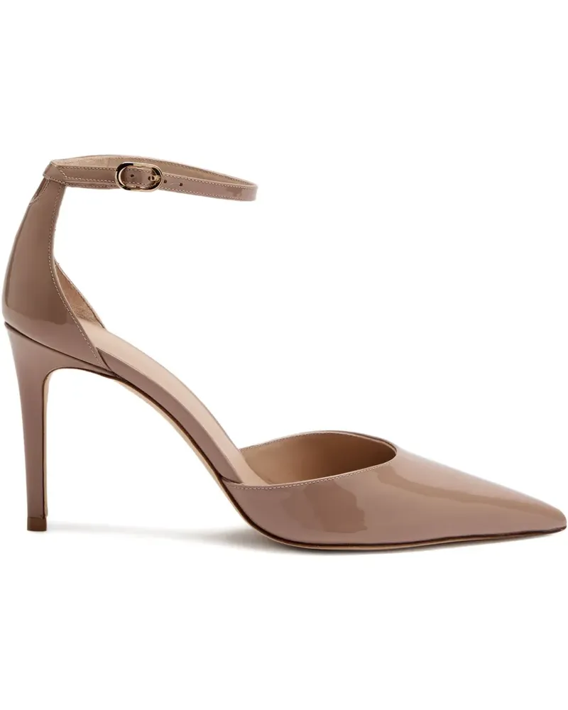 Stuart Weitzman Power Strap Pumps mit Absatz 85mm - Nude Nude