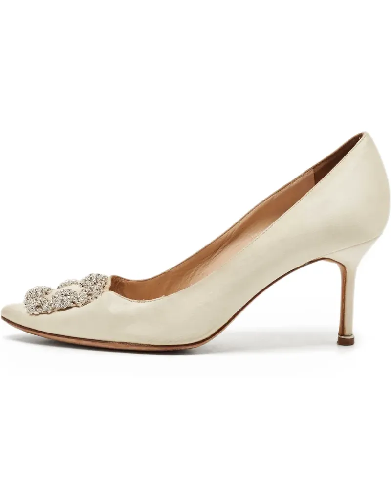Manolo Blahnik Pumps 110mm - Nude Nude