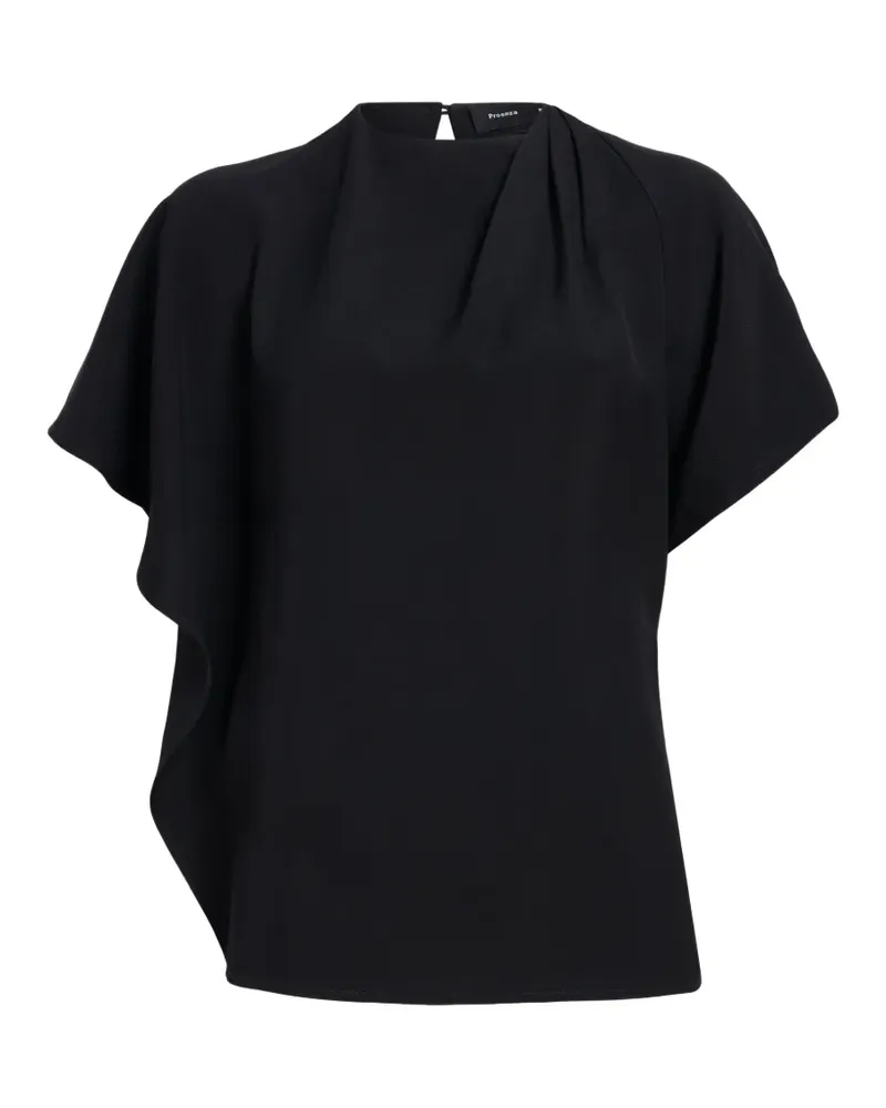 Proenza Schouler Etta Bluse - Schwarz Schwarz