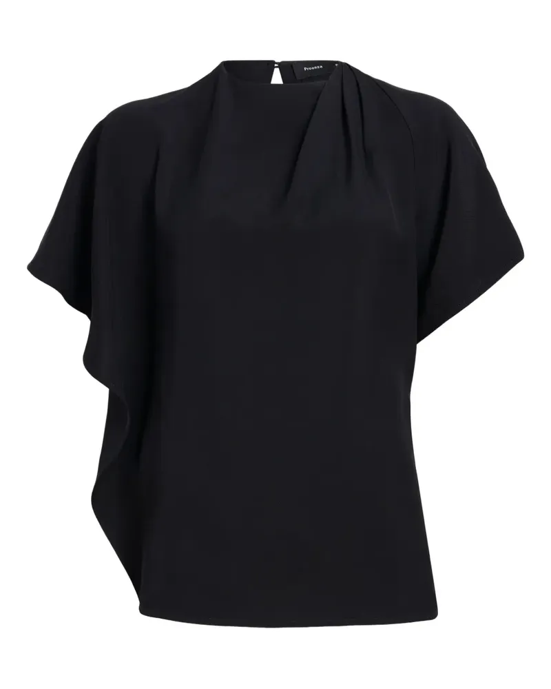 Proenza Schouler Etta Bluse - Schwarz Schwarz