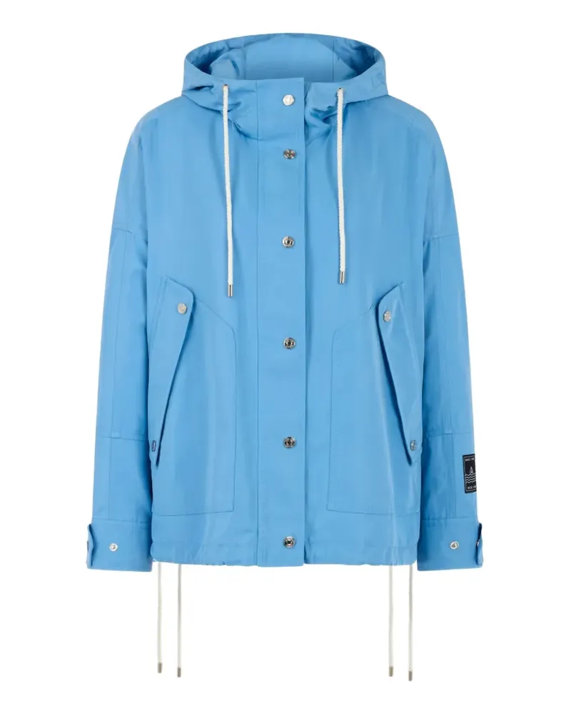 Marc Cain Outdoor hooded jacket - Blau Blau