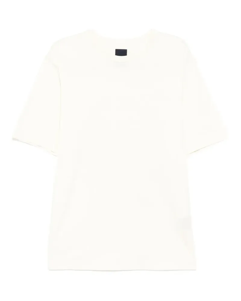 JUUN.J T-Shirt mit Logo-Stickerei - Nude Nude