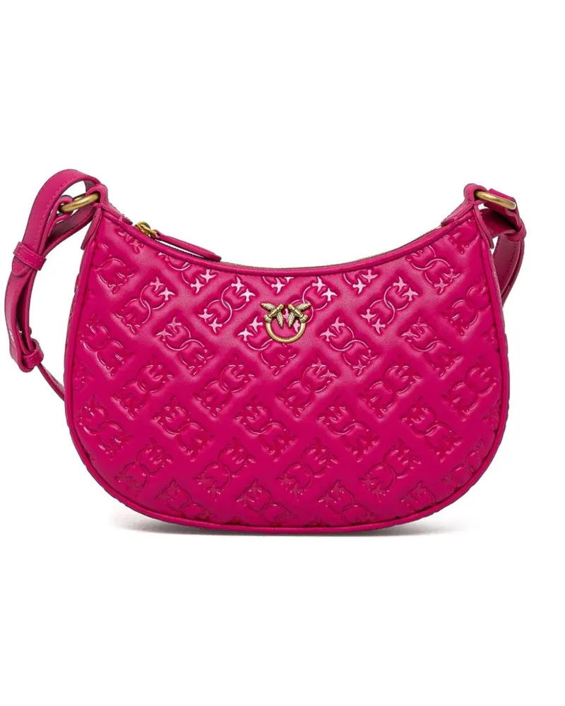 Pinko Love Schultertasche - Rosa Rosa