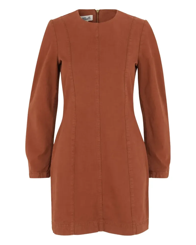 Baum und Pferdgarten Alfreda Kleid mit Puffärmeln - Braun Braun