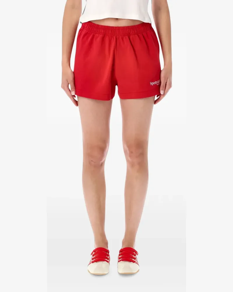 SPORTY & RICH Modern Disco shorts - Rot Rot