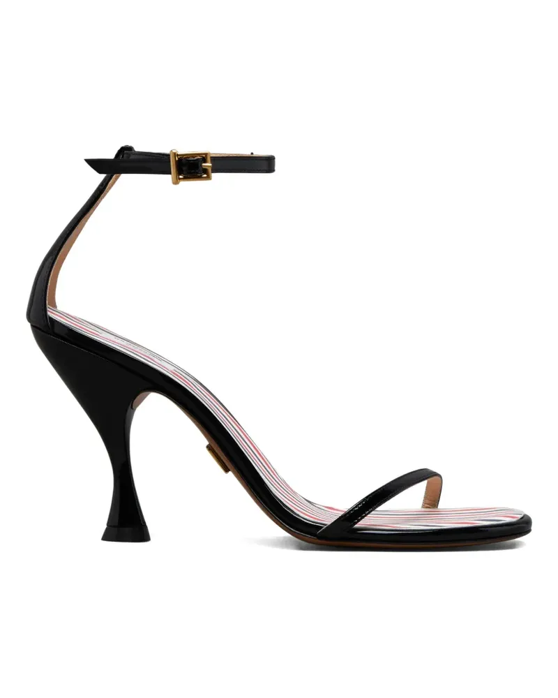 Thom Browne stripe-detail sandal - Schwarz Schwarz