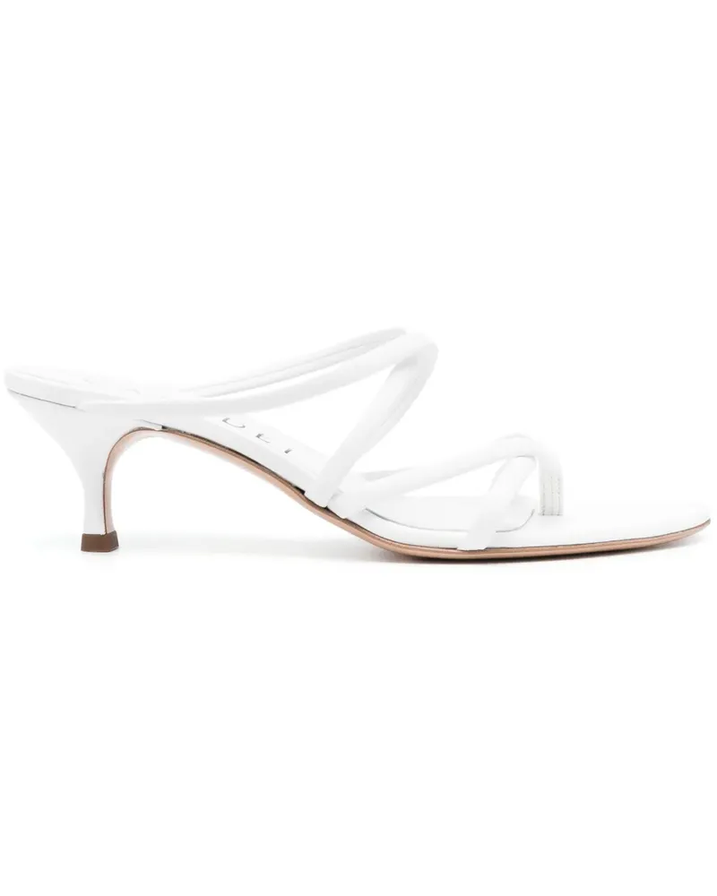 Casadei Lucrezia Mules 50mm - Weiß Weiß