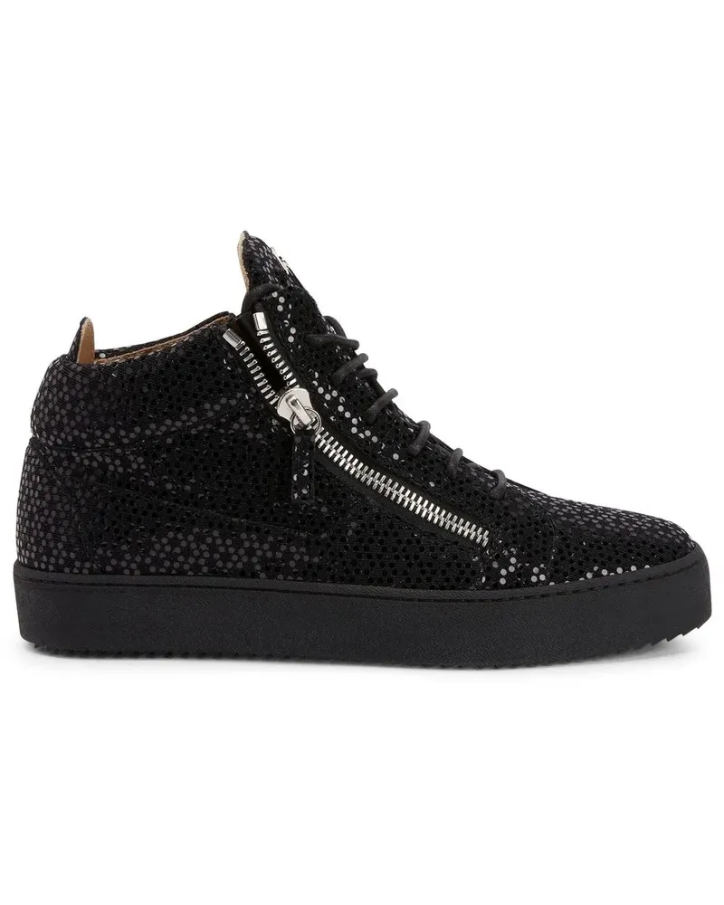 Giuseppe Zanotti Kriss High-Top-Sneakers - Schwarz Schwarz