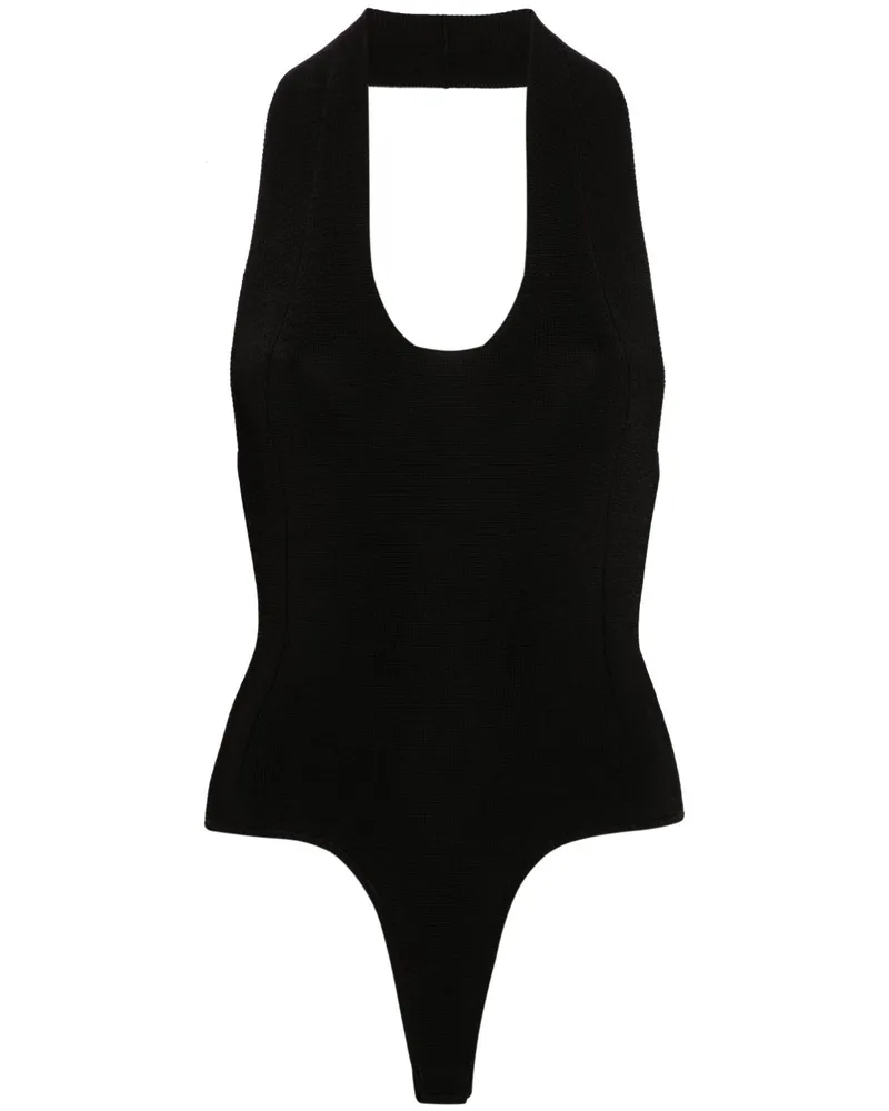 KHAITE Gestrickter Toto Body - Schwarz Schwarz