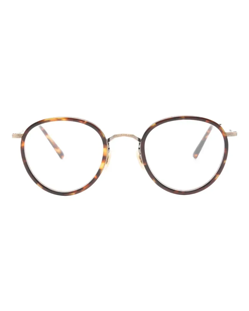 EYEVAN 7285 Runde Brille mit Schildpattmuster - Braun Braun