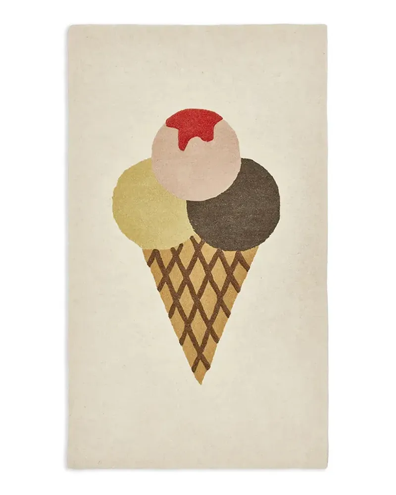 oyoy Tufted Miniature Teppich - Nude Nude