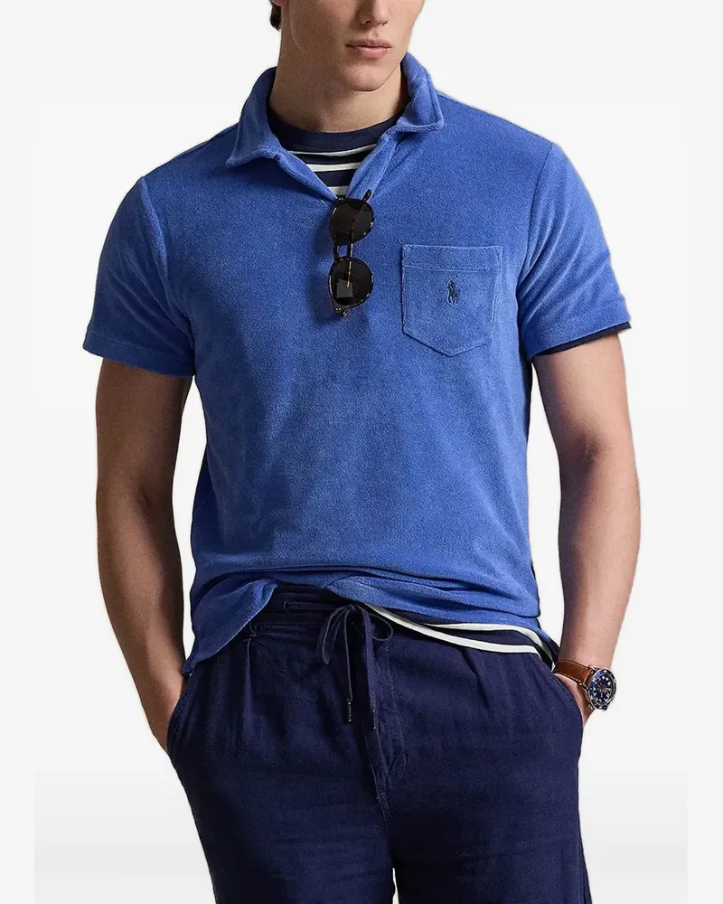 Ralph Lauren Polo Pony-embroidered polo shirt - Blau Blau