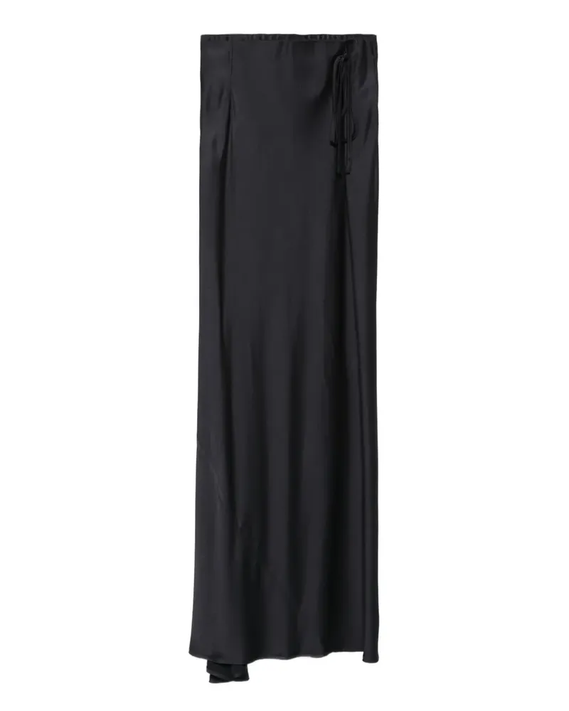 Semicouture Asymmetrischer Rock - Grau Grau