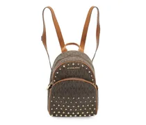 Abbey studded backpack - Braun