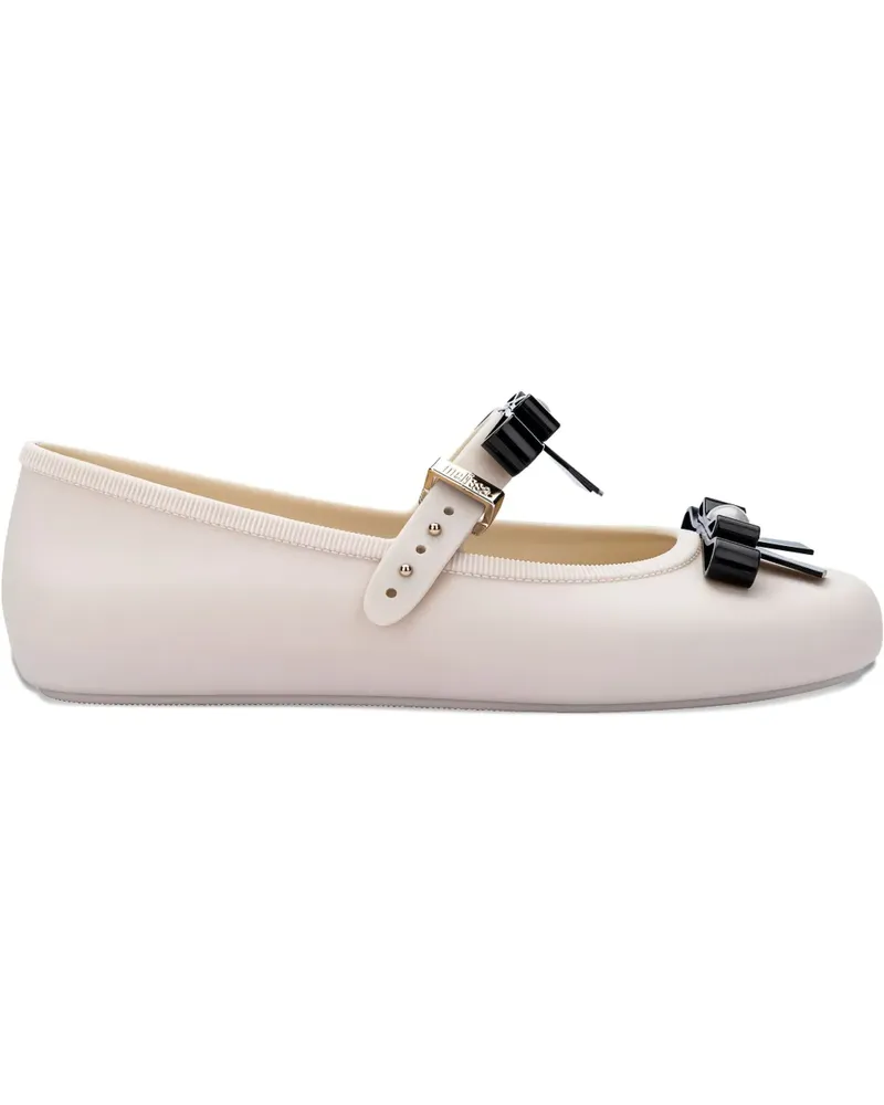 Melissa Ballerinas mit Schleife - Nude Nude