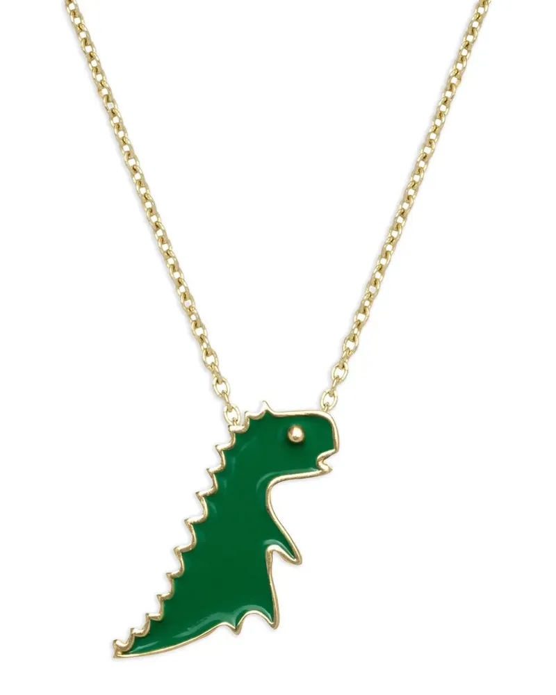 Aliita 9kt Dino Gelbgoldhalskette Gold