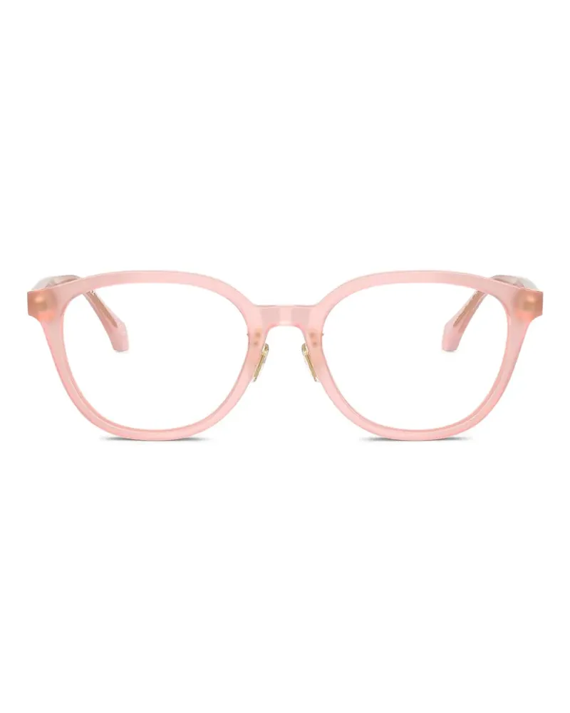 Versace Brille mit rundem Gestell - Rosa Rosa