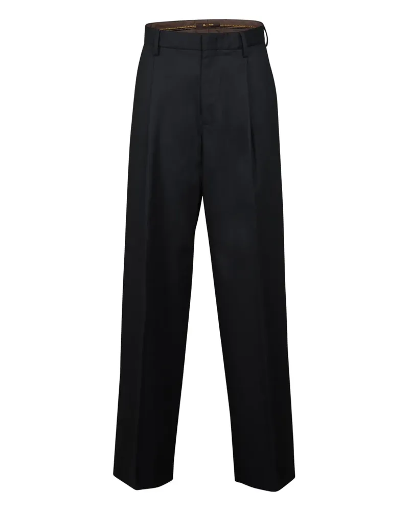 MOORER OFILIA-FSR pleated trousers - Schwarz Schwarz