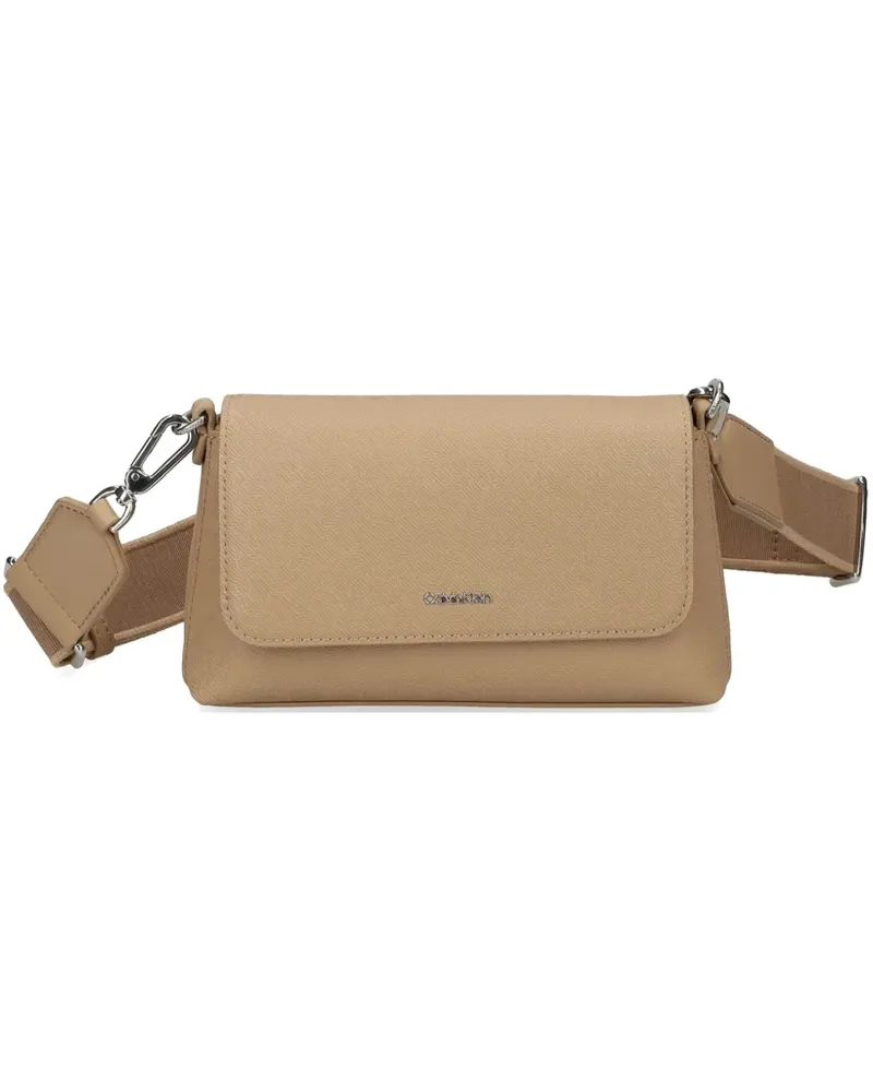 Calvin Klein Umhängetasche mit Logo - Nude Nude