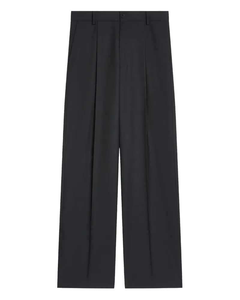Dries van Noten Klassische Hose - Schwarz Schwarz