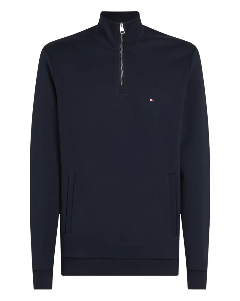 Tommy Hilfiger Sport-Pullover mit Stehkragen - Blau Blau