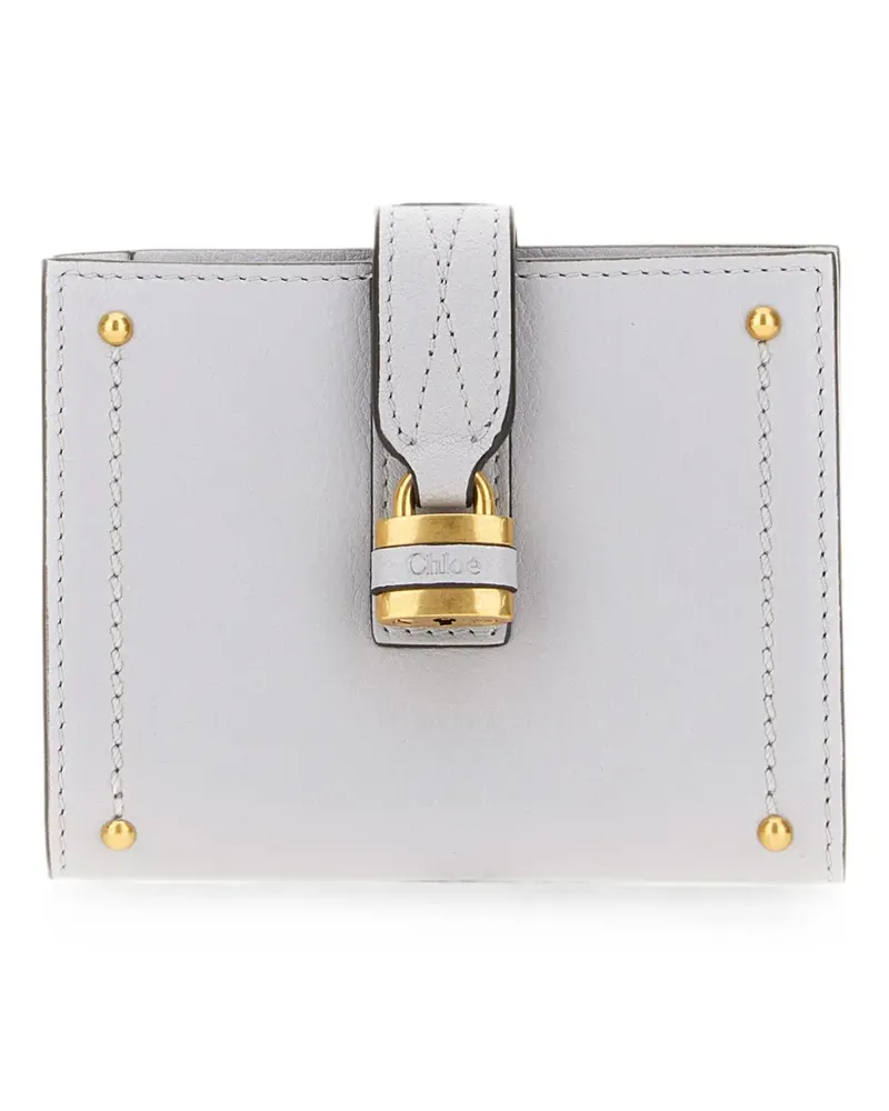 Chloé Paddington padlock wallet - Blau Blau