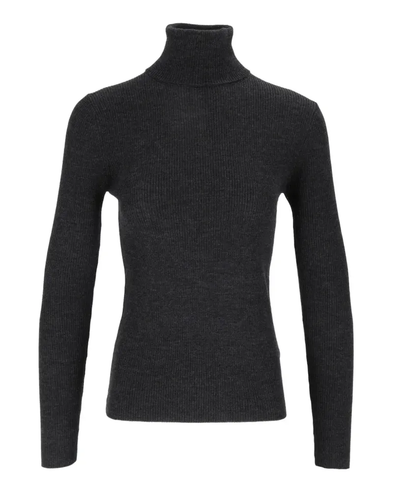 MC2 Saint Barth ribbed-knit roll-neck sweater - Grau Grau