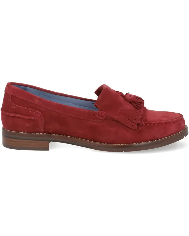 Blue Bird Loafer mit Zierlasche - Rot Rot