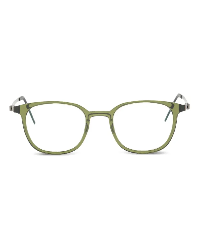 Lindberg Brille mit rundem Gestell - Silber Silber